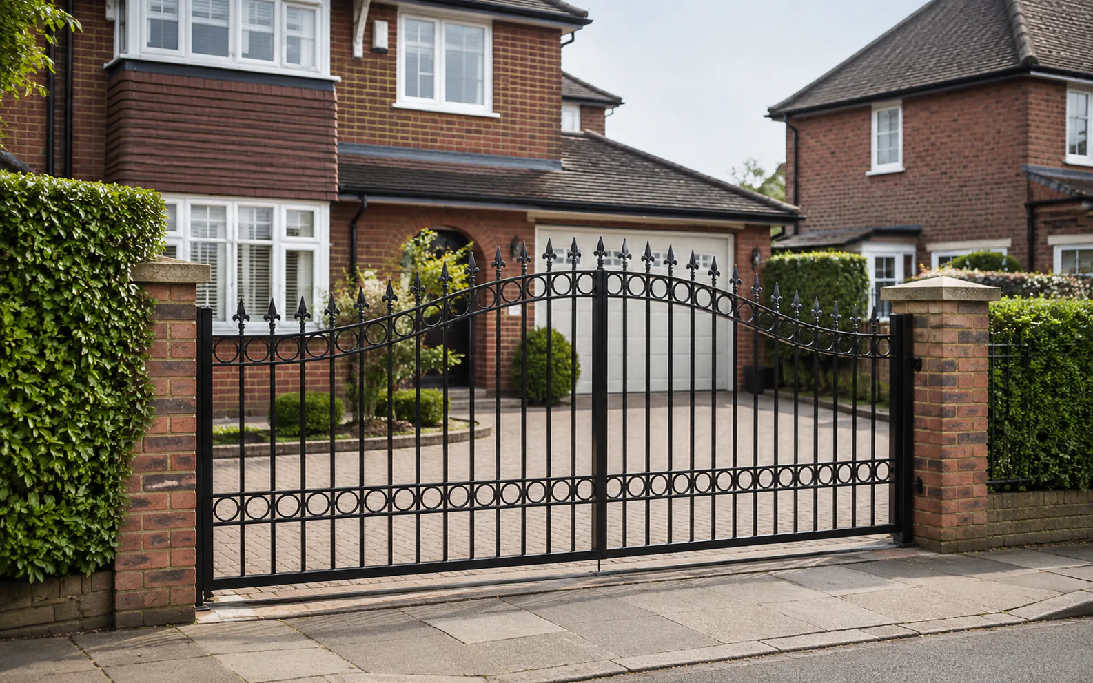 Security Fencing example by Walden Fencing & Gates